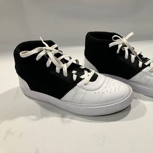 Nike Air Jordan Series Mid Black White University Red DA8026-061 sz 12 Men's
